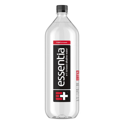 Essentia Bottled Water, 1.5 Liter Bottle; 99.9% Pure, Infused with Electrolytes for a Smooth Taste, pH 9.5 or Higher; Ionized Alkaline Water