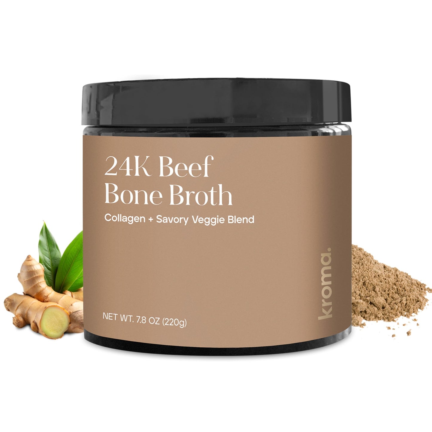 Kroma Grass-Fed Bone Broth Duo – Premium Beef Broth Pack