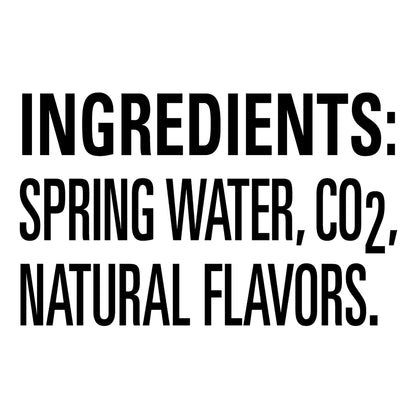Deer Park Sparkling Water, Lemon, 16.9 Fl Oz (Pack of 8)