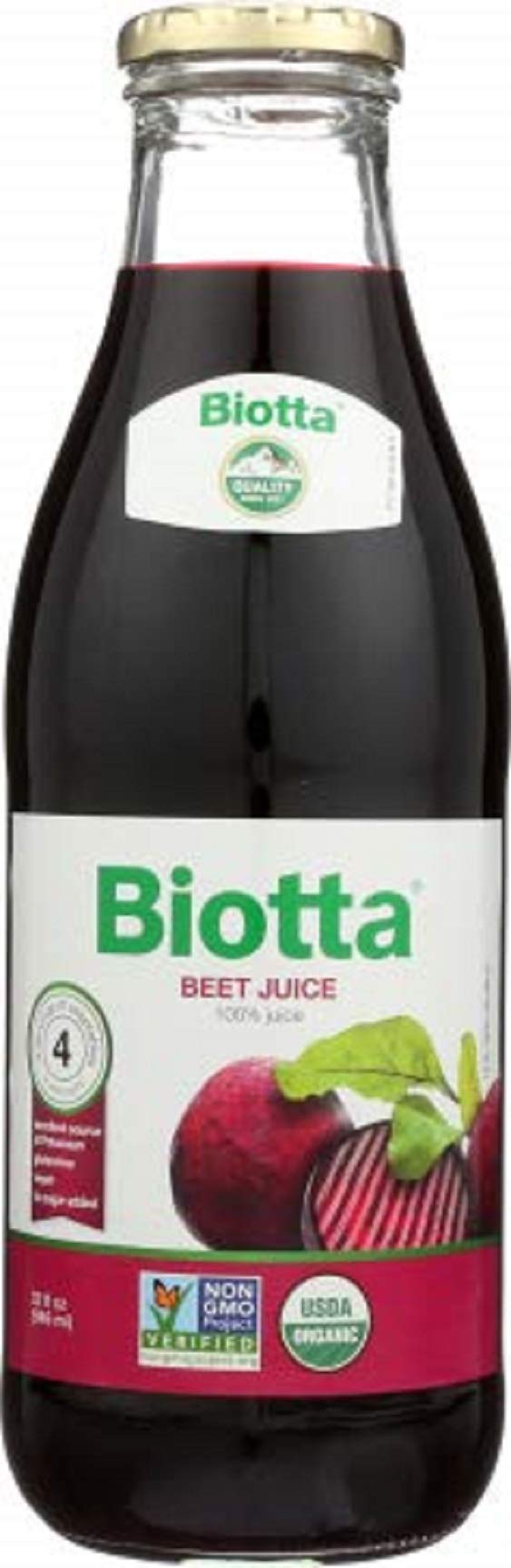 BIOTTA Organic Beet Juice, 32 FZ