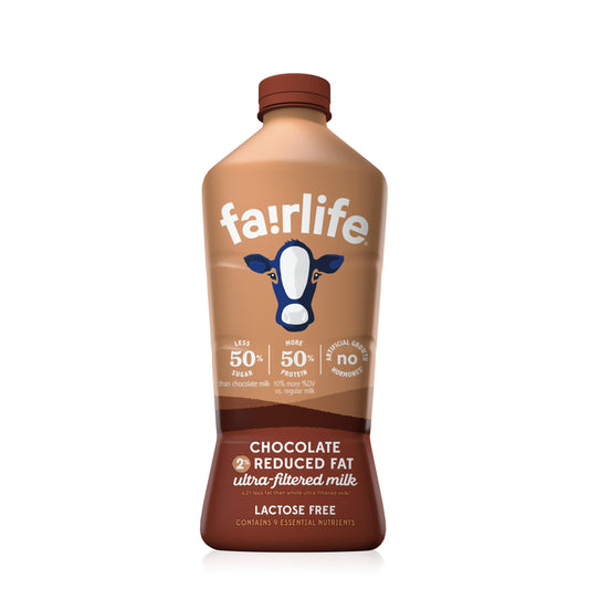 fairlife Chocolate, 2% reduced fat milk, 52 fl oz