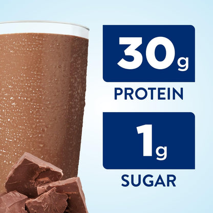 Boost Very High Calorie Chocolate Nutritional Drink 530 Calorie (Pack of 24) and Ensure Max Protein Milk Chocolate Nutrition Shake 30g Protein (Pack of 12)