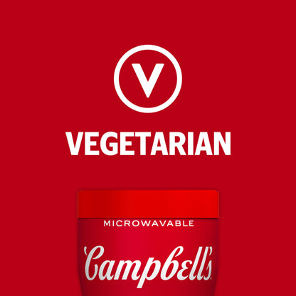 Campbell's Sipping Soup, Spicy Tomato Soup, 11.1 oz Microwavable Cup