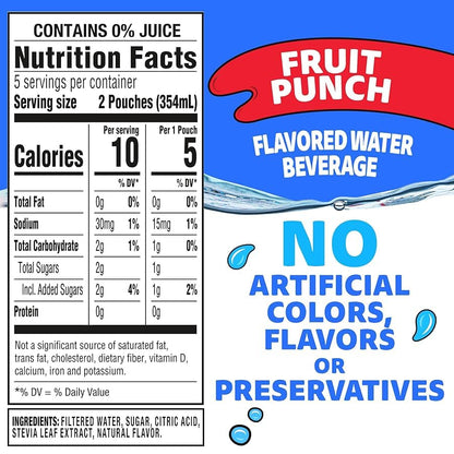 Capri Sun Roarin' Waters Fruit Punch Ready-to-Drink Juice (10 Pouches)