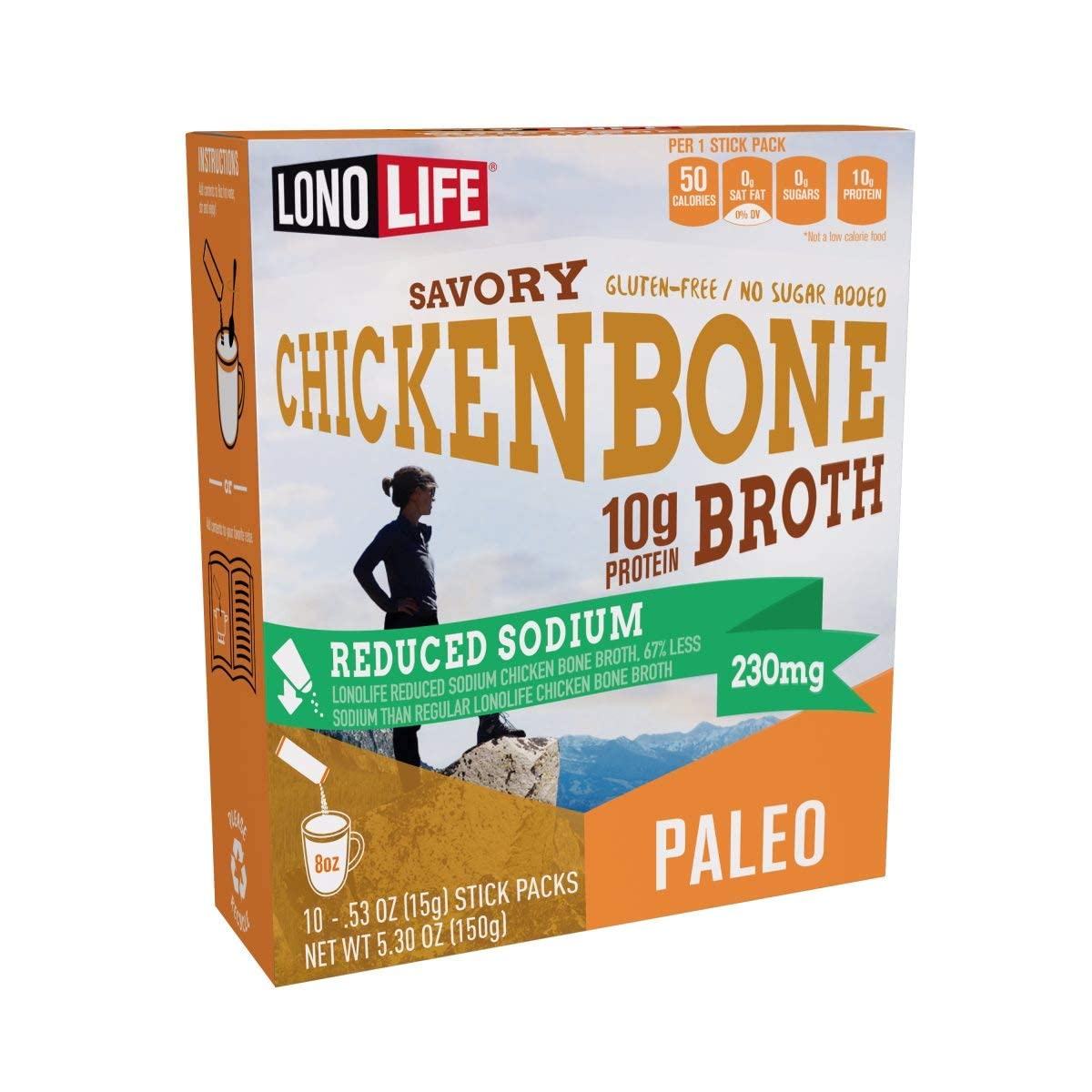 Save on select Lonolife Low Sodium Broths