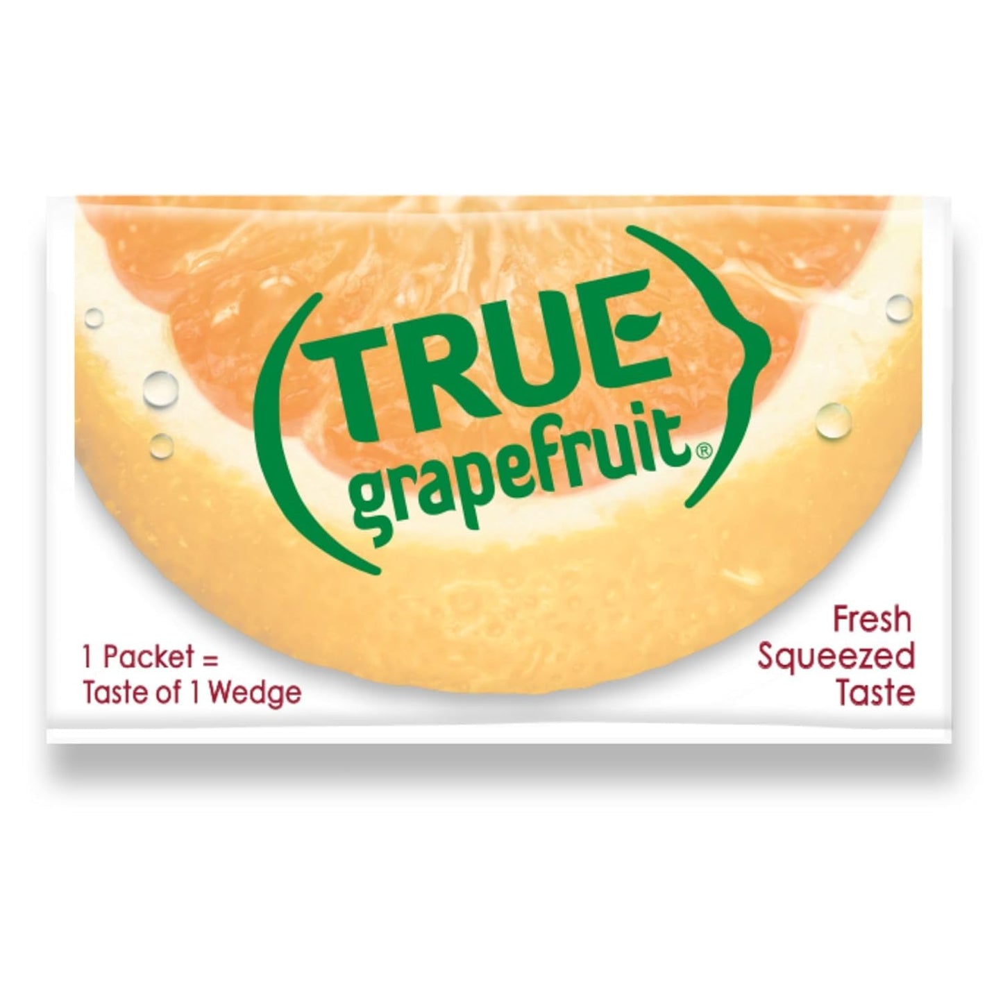 True Grapefruit 32ct (Pack of 1) - Water Enhancer - Bulk Dispenser - 0 Calorie Drink Mix Packets For Water - Sugar Free Grapefruit Flavoring Powder Packets