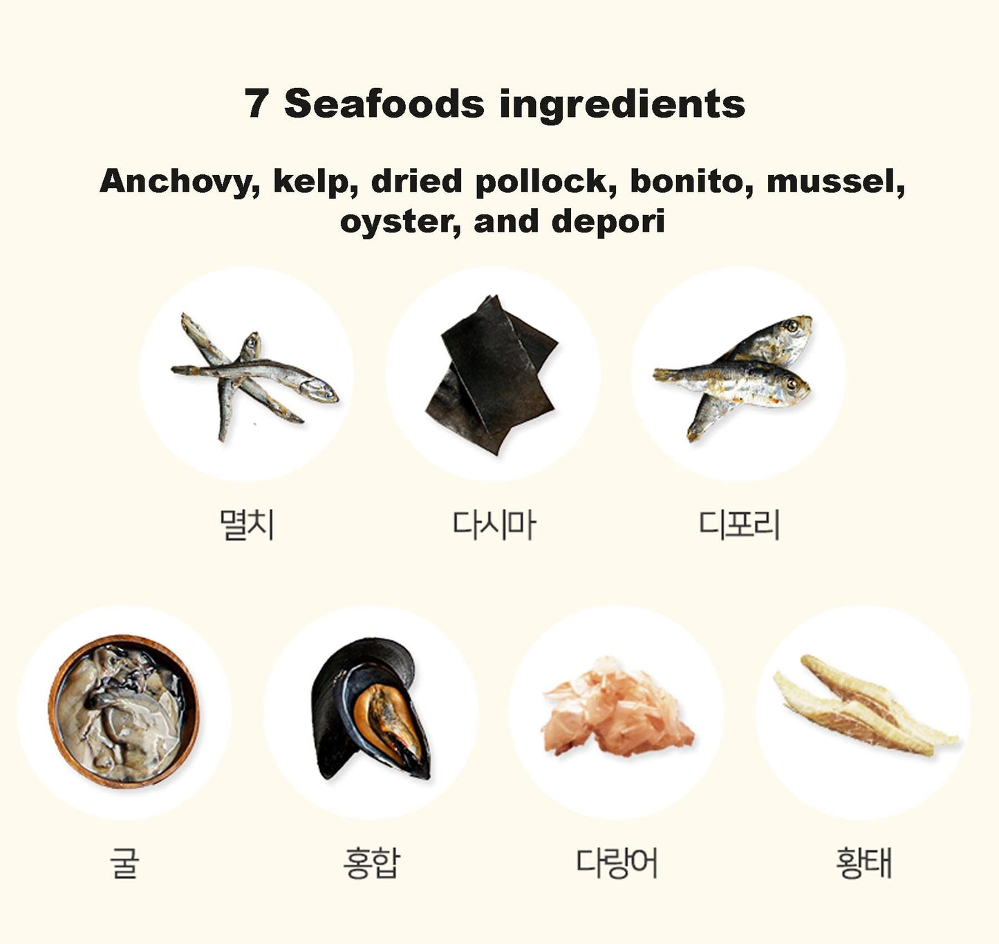 Kanggojip Korean Soup Stock Powder, Seafood & Vegetable Broth Mix, Fast Dissolving Umami Seasoning, Individually Wrapped Sticks - 2.82 oz (80g)