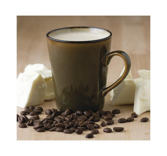 YANKEETRADERS White Chocolate Cappuccino Mix, Premium Coffee Beverage, 16 Oz Bag
