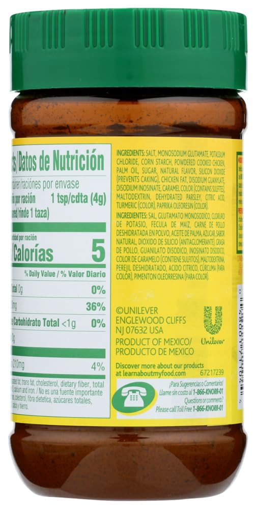 Knorr Bouillon Caldo Con Sabor De Pollo Chicken Flavor Bouillon 7.9 Ounces