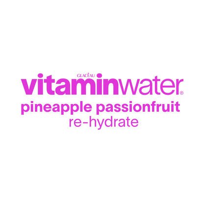 vitaminwater zero sugar re-hydrate pineapple passionfruit 20oz