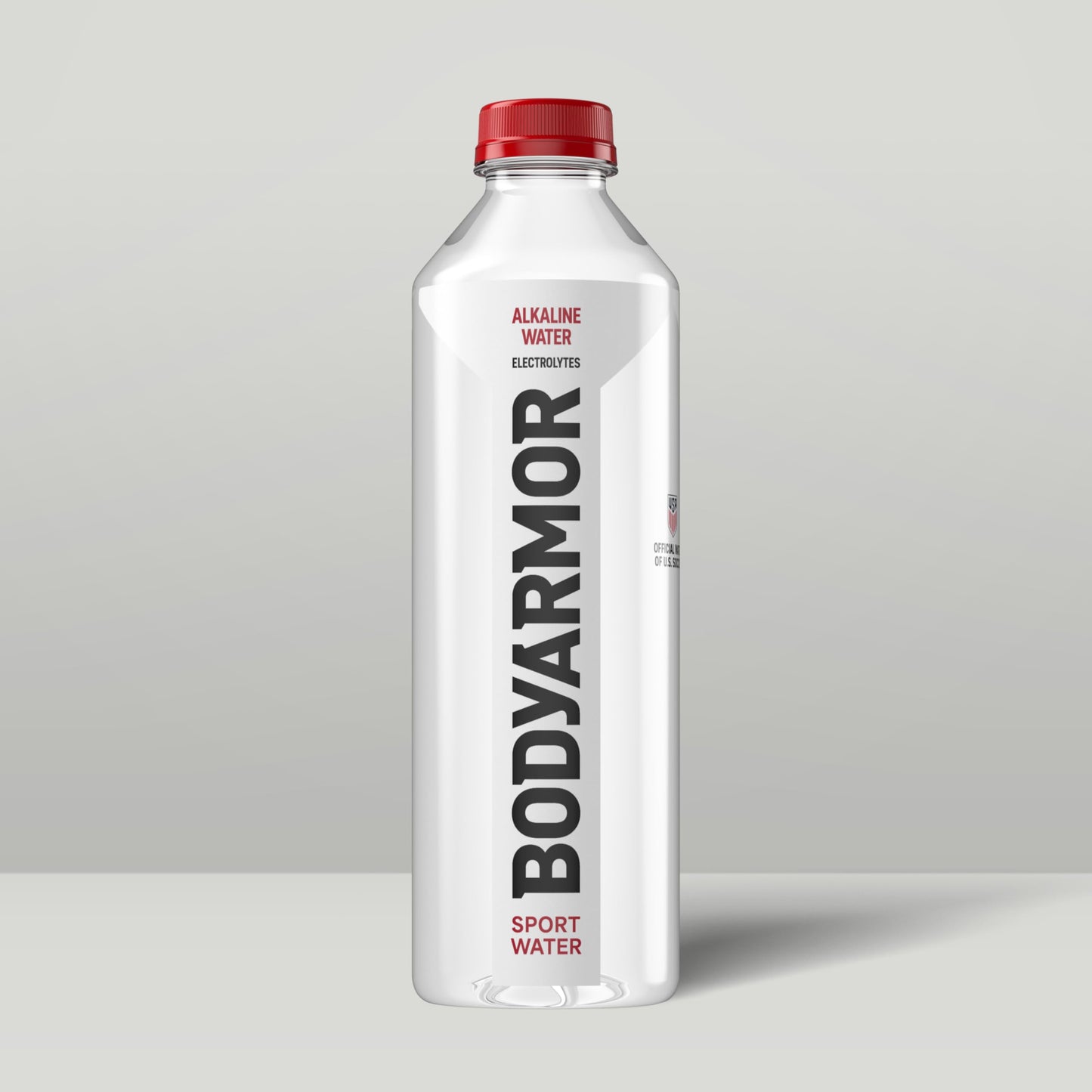 BODYARMOR SportWater Alkaline Water, High Alkaline Bottled Water, pH 9+, 1 Liter (6 Pack), Refreshing Electrolyte Water Pack, Wide Mouth Bottle