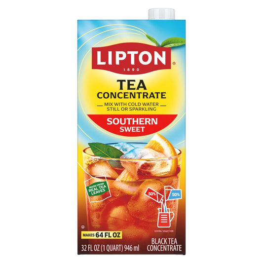 Lipton Southern Sweet Tea Concentrate, 32 Fl Oz