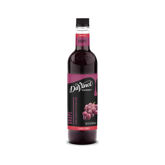DaVinci Gourmet Grape Syrup, 25.4 Fluid Ounces (Pack of 4)