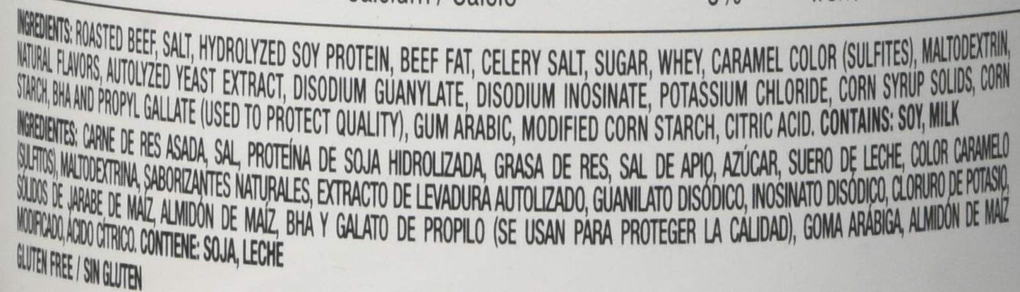 LeGout Beef Stock Base Gluten Free, No added MSG, 1 lb, Pack of 12
