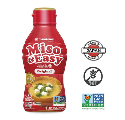Marukome Miso & Easy Original, 15.1-Ounce