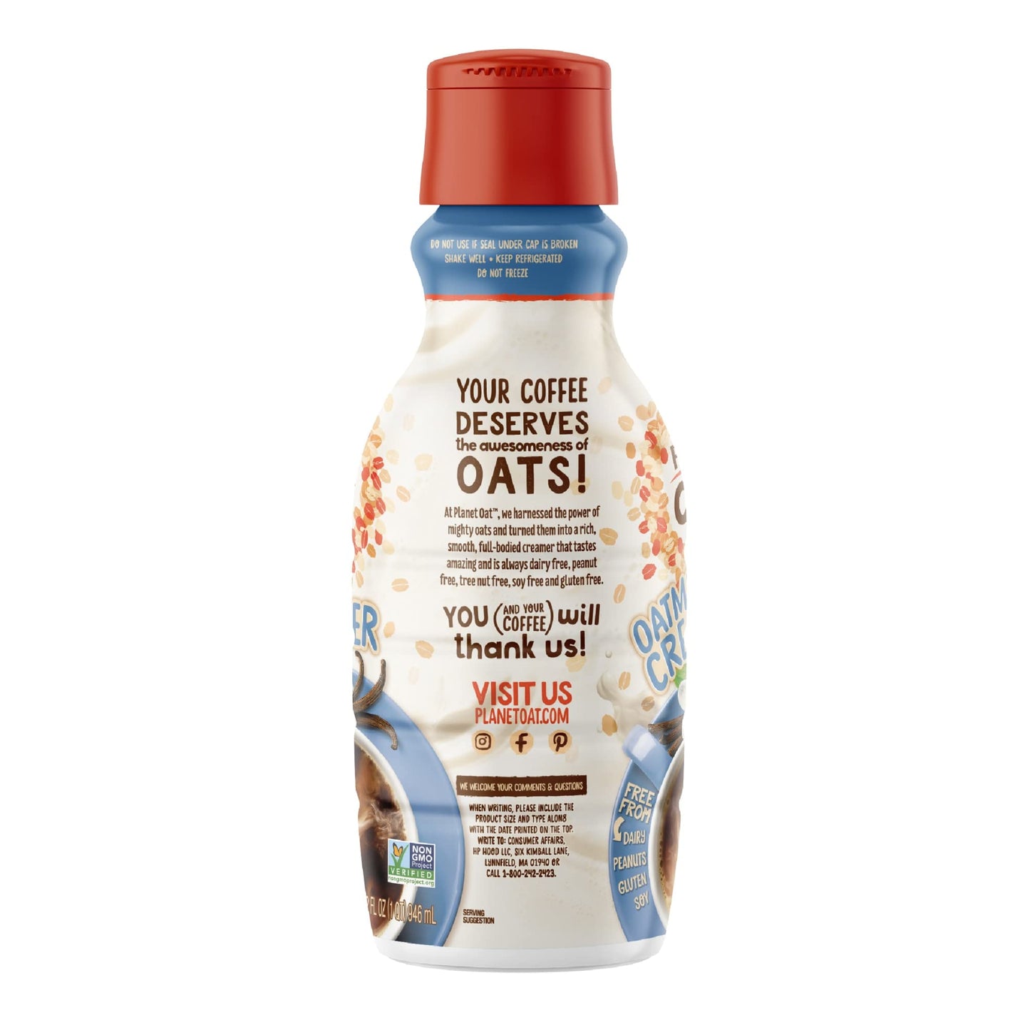 Planet Oat Planet Oat French Vanilla Coffee Creamer, 32oz, 32 Fl oz