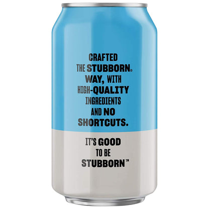 Stubborn Soda, Agave Vanilla Cream Soda, 12 Fl Oz Cans (Pack of 12)