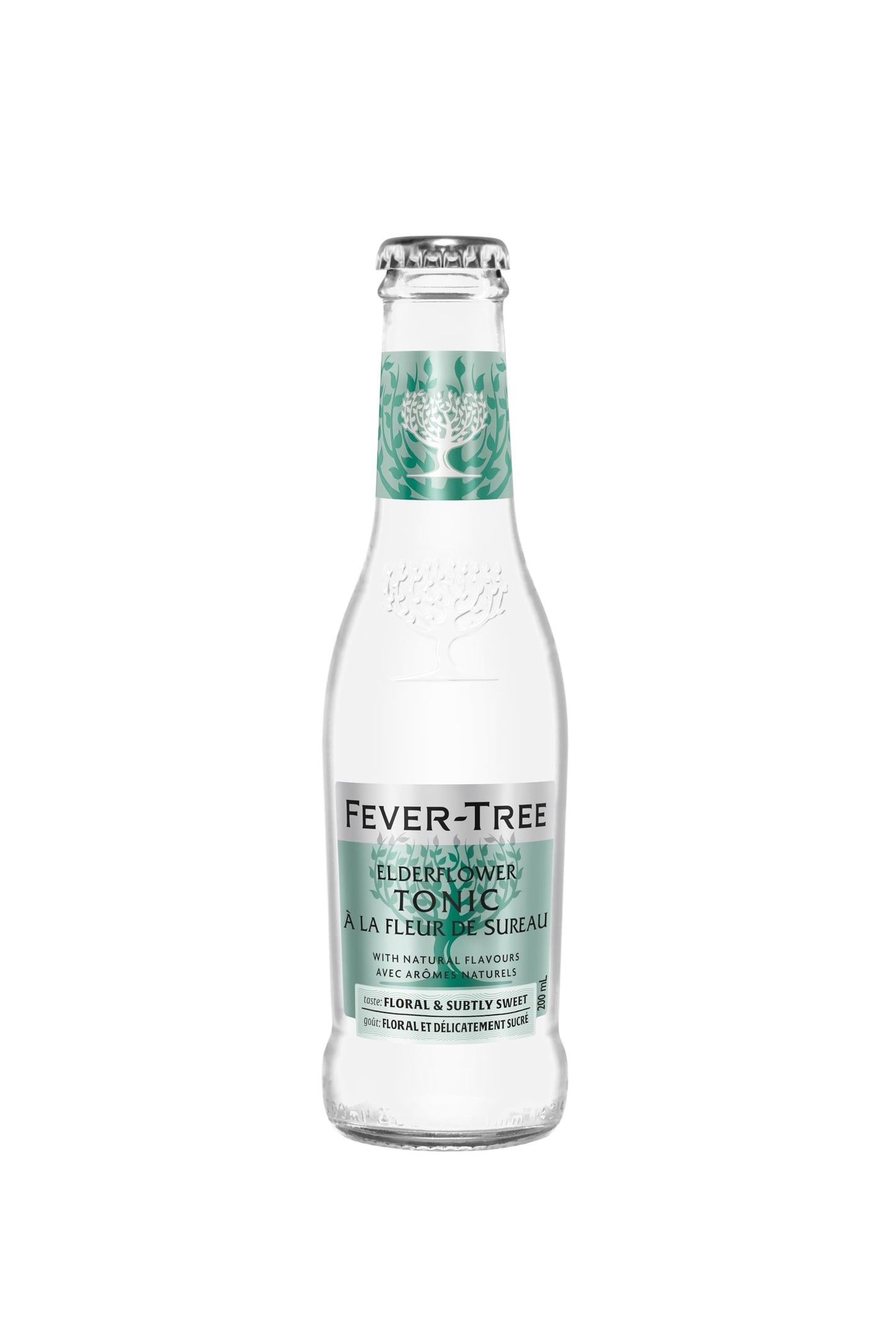Fever-Tree, Tonic Water Elderflower, 6.8 Fl Oz, 4 Pack