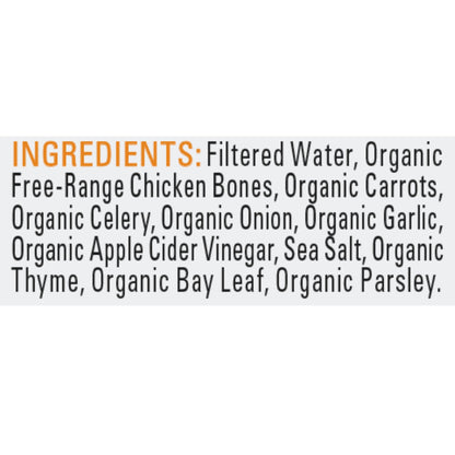 Bonafide Provisions Fresh Organic Chicken Bone Broth, 16.9oz - 6 Pack