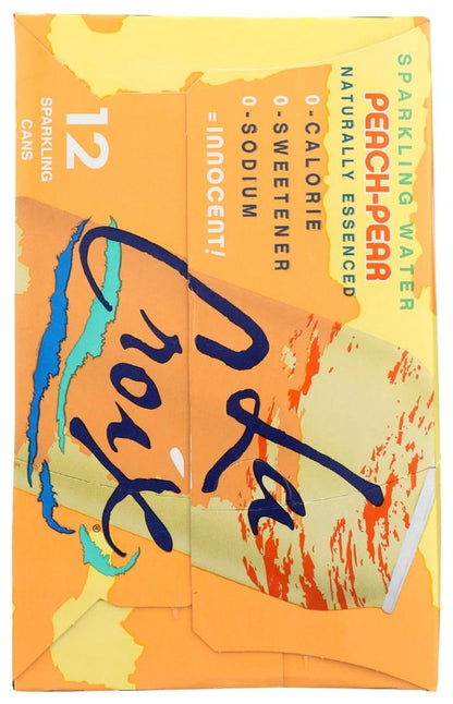 La Croix Peach Pear Flavored Sparkling Water, 12 Packs, Zero Calories, 144 Fluid Ounces (Pack Of 2)