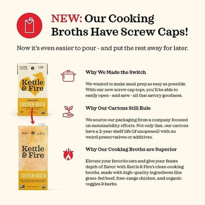 Kettle And Fire Broth Beef Cookng Ls 32 OZ