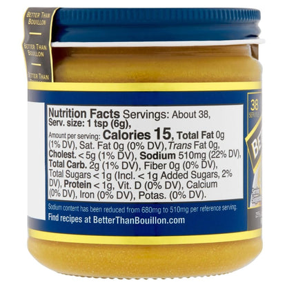 Better Than Bouillon Brand, Reduced Sodium Variety Pack with 1 Chicken Base, 1 Beef Base and 1 Vegetable Base, 8 Ounce Jars (Pack of 3)