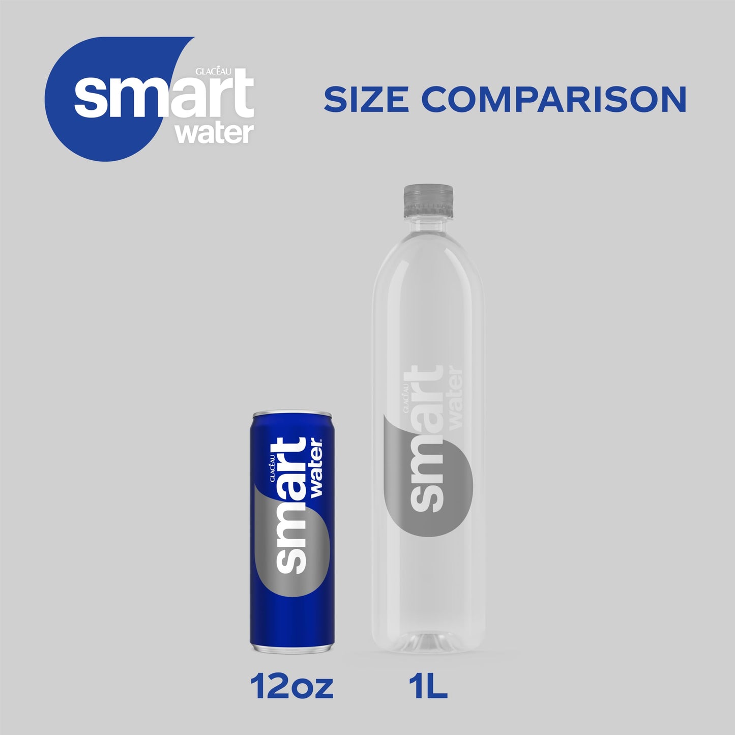 Smartwater Aluminum Can 12oz 8pk