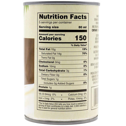 Iberia Organic Coconut Milk, 13.5 fl. oz. (Pack of 12)