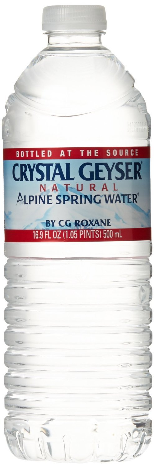 Crystal Geyser Natural Alpine Spring Water, 16.9 fl oz