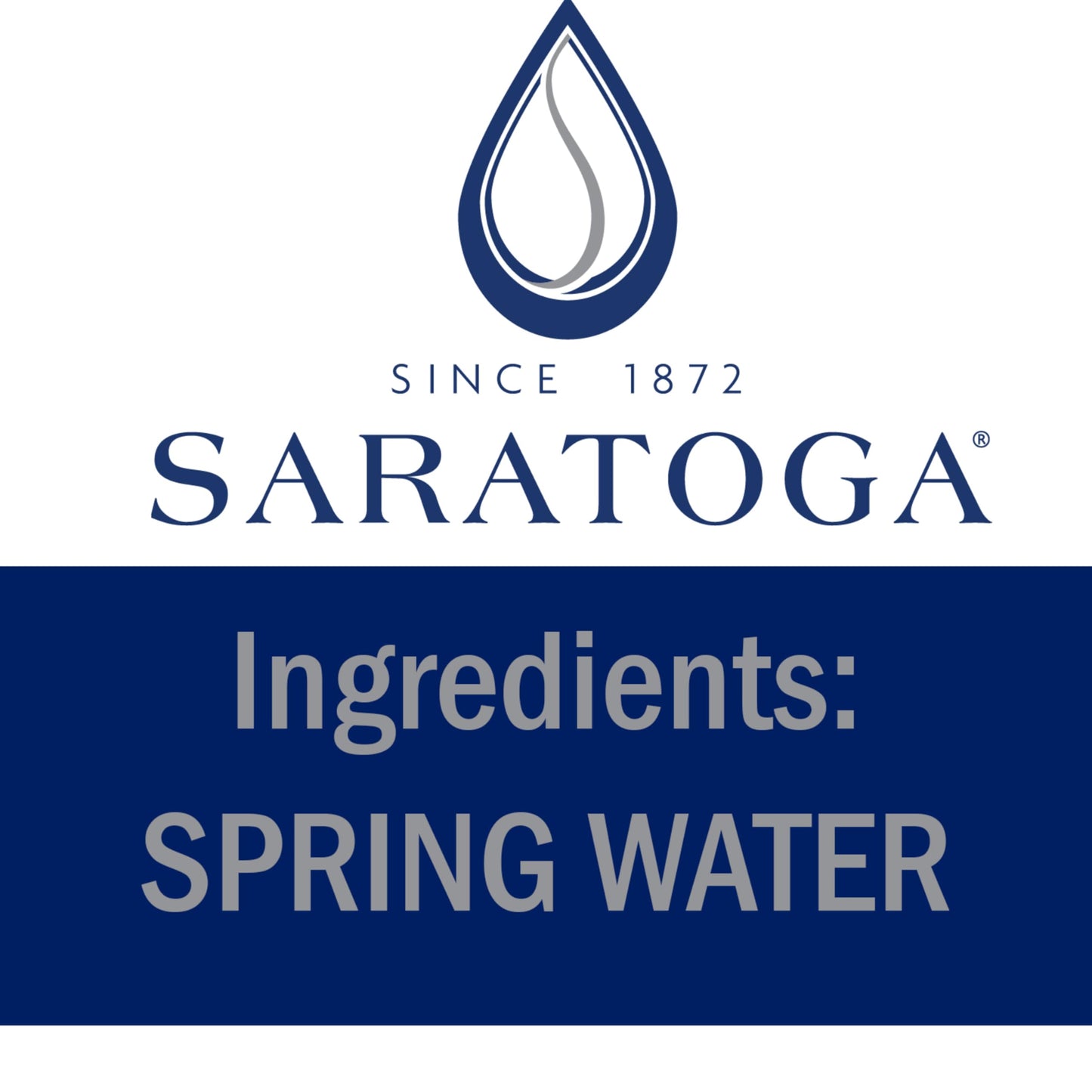 Saratoga Still Spring Water Bottle PET 16 Oz (Pack of 24)
