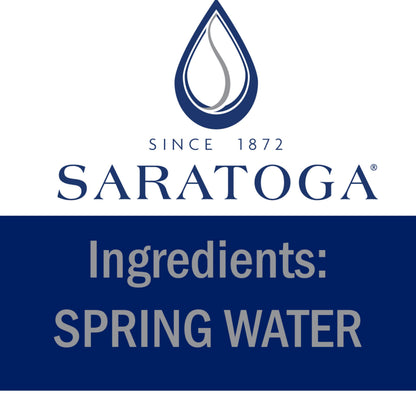 Saratoga Still Spring Water Bottle PET 16 Oz (Pack of 24)