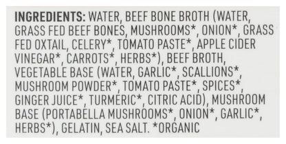 Bare Bones, Broth Bone Beef Classic, 16 Fl Oz