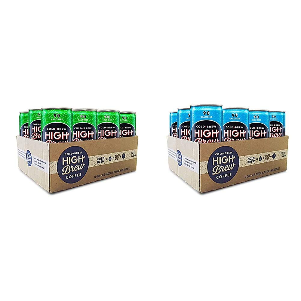 High Brew Coffee Cold Brew Coffee Variety Pack (12 Count)