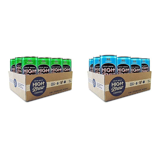 High Brew Coffee Cold Brew Coffee Variety Pack (12 Count)
