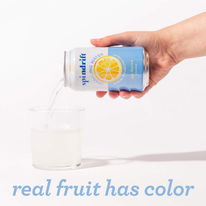 Spindrift, Sparkling Water, Lemon, 12 oz, (pack of 8)