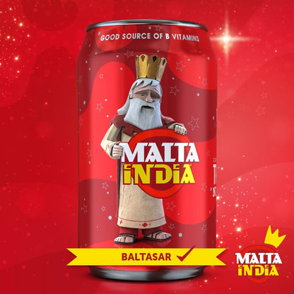 Malta India - Malt Beverage Non Alcoholic Original from Puerto Rico, 8 Ounce (Pack of 6) - Packaging may vary