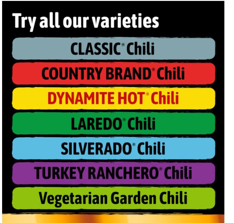 Stagg CLASSIC Chili No Beans, 15 Ounce (12-Pack)