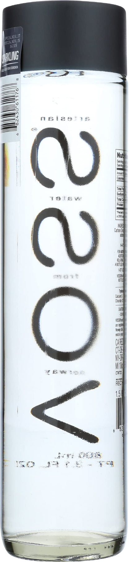 Voss, Water Sparkling Norway, 27.05 Fl Oz