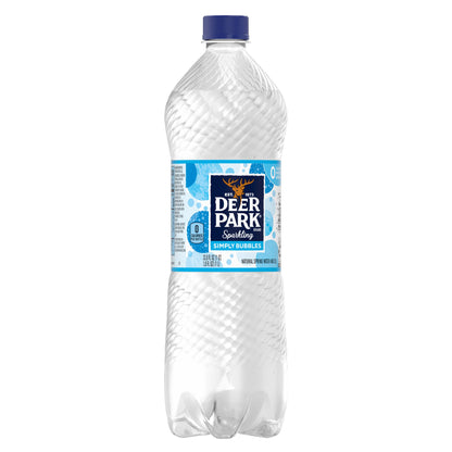 Arrowhead Brand Sparkling Mountain Spring Water, Simply Bubbles, 33.8-Ounce Plastic Bottle (Single Bottle)