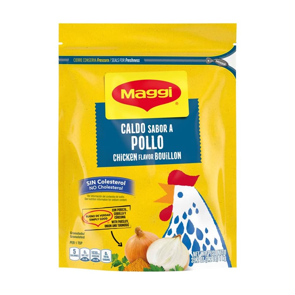 Maggi Chicken Bouillon 2.2 Lb. (2 Pack)