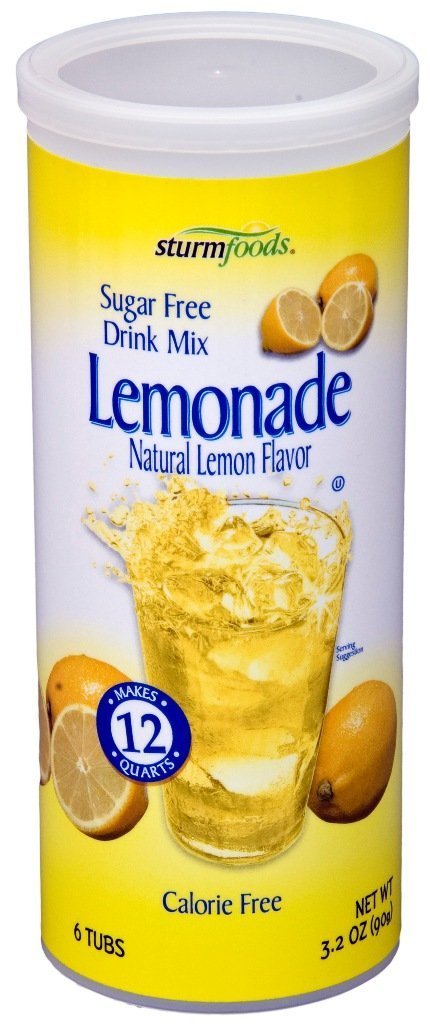 Sturm's Village Farm Drink Mix Sugar Free Lemon , 3.17 Ounce Boxes (Pack of 12)