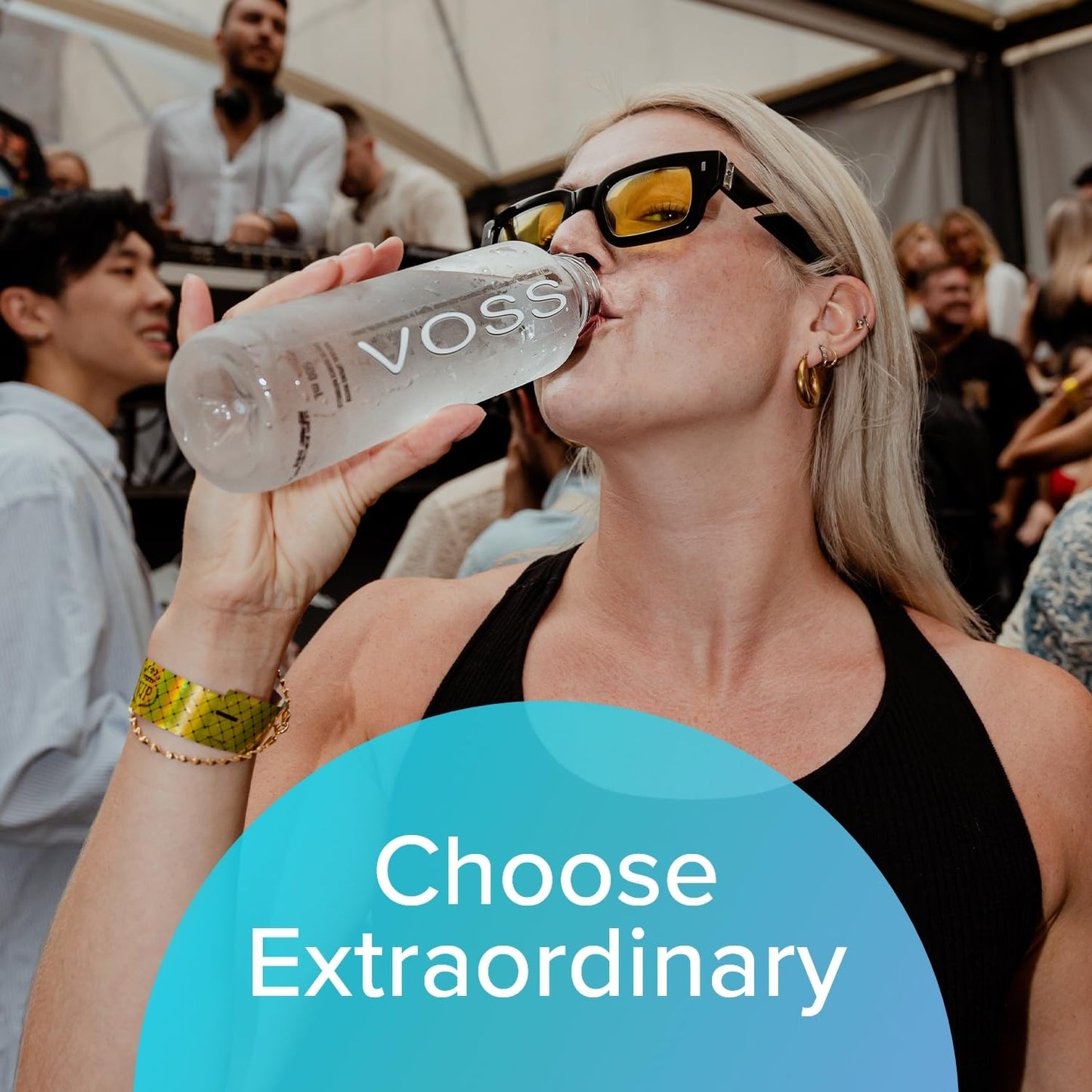 VOSS Premium Still Bottled Natural Water - BPA-Free - High Grade PET - Recyclable Plastic - Pure Drinking Water with Unique & Iconic Bottle Design - 24 Pack