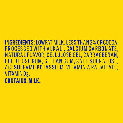 NESTLE NESQUIK Ready To Drink Zero Sugar Aseptic Milk Chocolate 12x14floz