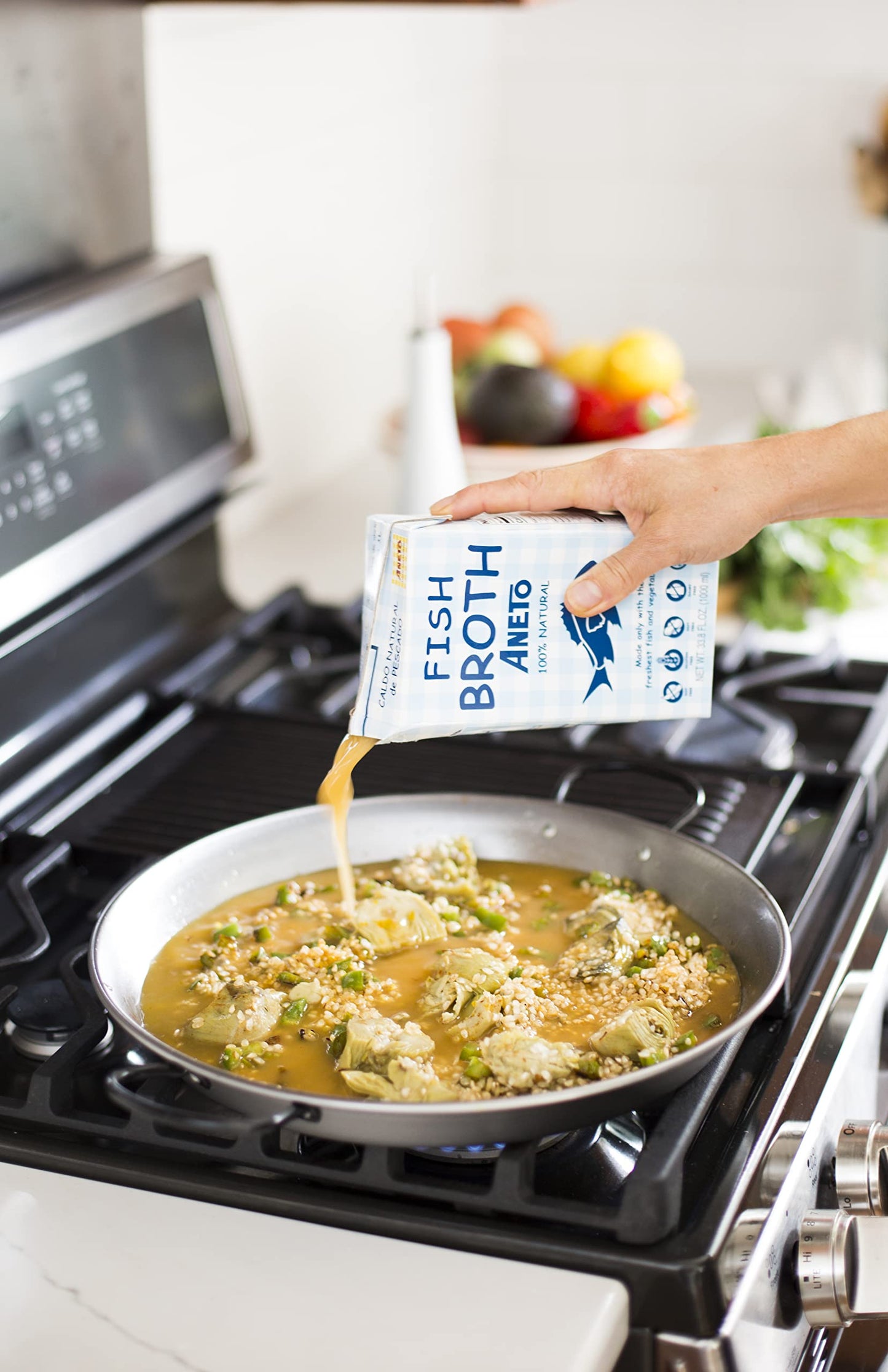 Aneto 100% Natural Fish Broth (3 Pack)
