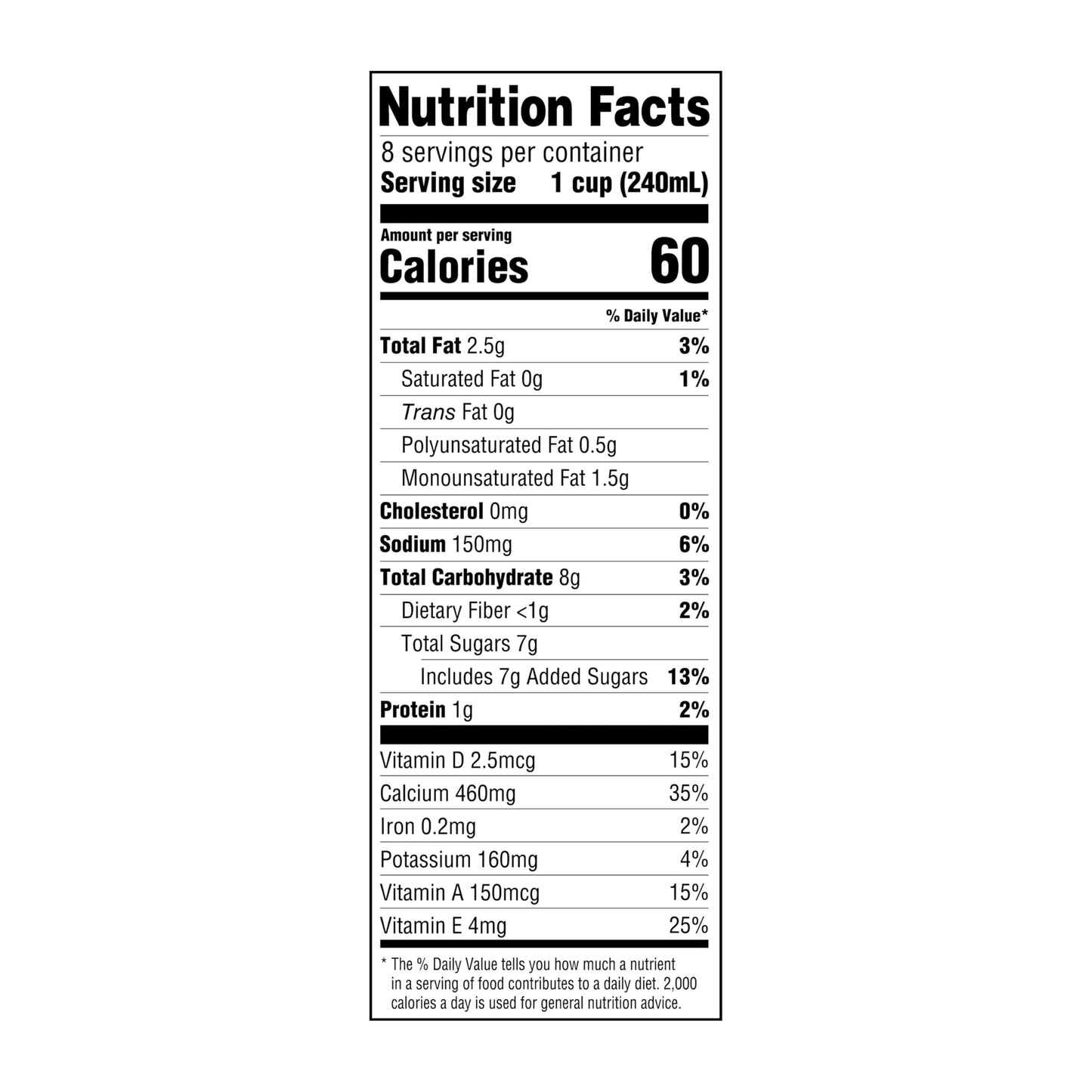 Amazon Grocery, Original Almond milk, Half Gallon, 64 Fl Oz