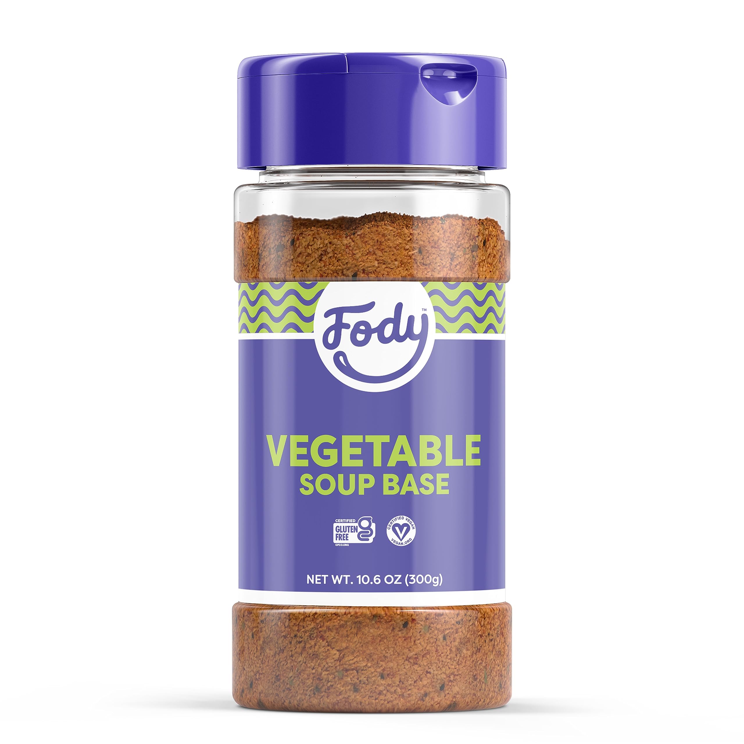 Fody Foods Vegetable Soup Base & Seasoning, 10.6 Oz, Ready to Use, Gar ...