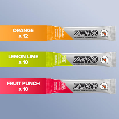 Gatorade Zero Sugar Electrolyte Powder Drink Mix, 3 Flavor Variety Pack, (32 Servings), No Artificial Flavors, No Added Colors, Zero Sugar, Sports Drinks, Hydration, Electrolyte Drink