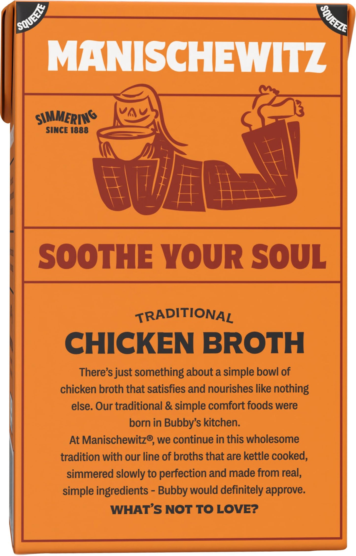Manischewitz Chicken Broth 17oz (3 Pack), Rich Flavor | Kettle Cooked & Slowly Simmered | Certified Kosher