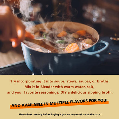 Zammex Beef Bone Broth+ Vanilla Bone Broth