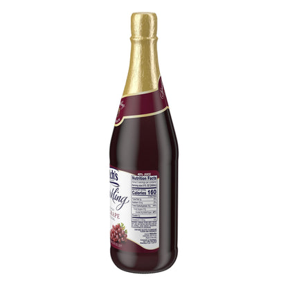 Welch's Sparkling Red Juice, Grape, 750 ml